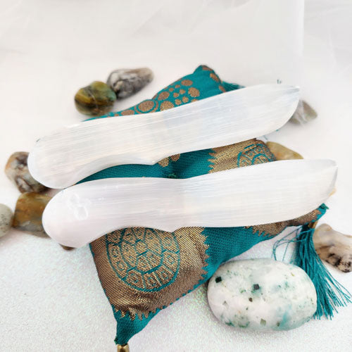 Selenite Dagger (assorted. 14.6x3cm)