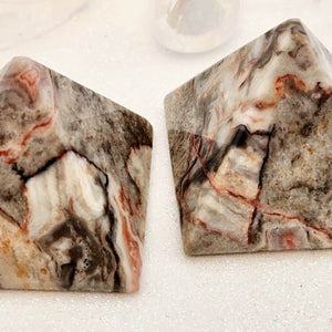 Crazy Lace Agate Pyramid