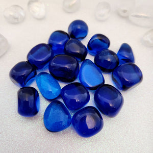 Electric Blue Obsidian Tumble