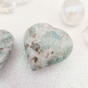 Amazonite Heart