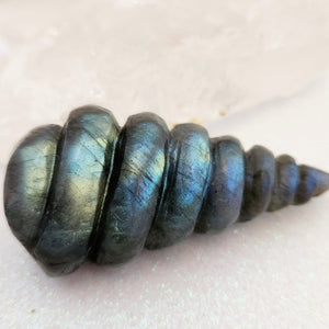 Labradorite Twist Carving