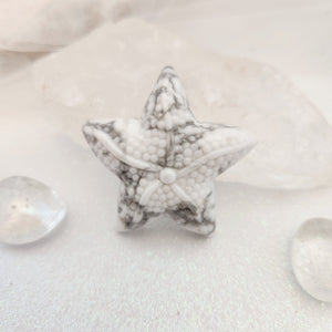 Howlite Starfish