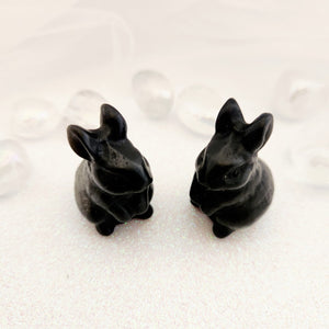 Black Obsidian Rabbit