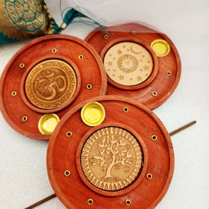 Round Incense Holder