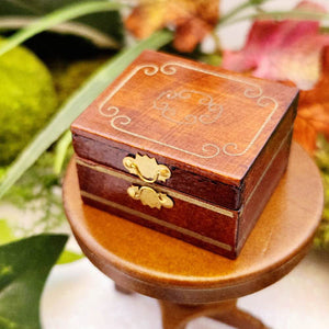 Tiny Jewelry Box for Fairy Garden/Dolls House