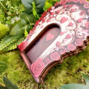 Hearts & Roses Fairy Door