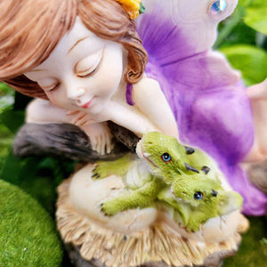 Fairy with Hatching Dragons