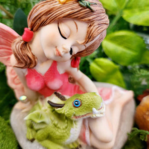 Fairy with Baby Dragon