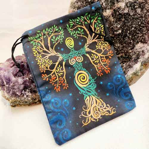 Divine Feminine Tree Of Life Drawstring Bag