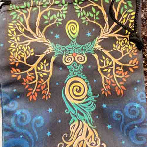 Divine Feminine Tree Of Life Drawstring Bag