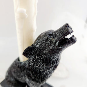 Wolf Candle Holder