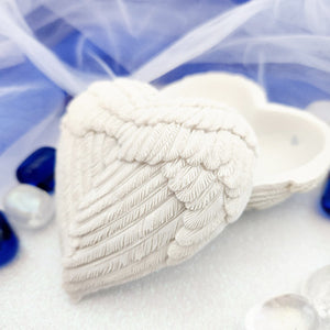 Heart Trinket Box with Wings