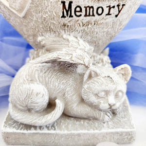 Cat Memorial with Heart