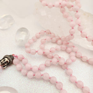 Rose Quartz Mala/Prayer Beads