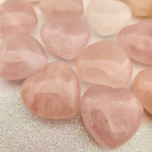 Rose Quartz Heart