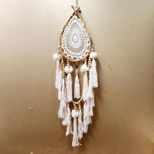 Tear Drop Crochet Dream Catcher