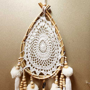 Tear Drop Crochet Dream Catcher