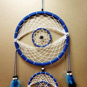 Blue Eye aka Evil Eye Dream Catcher