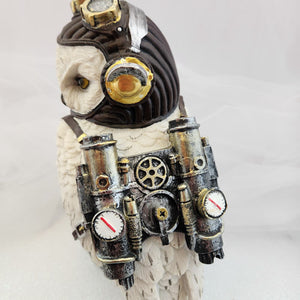 Steampunk Owl with Jet Pack