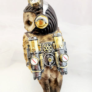 Steampunk Owl with Jet Pack