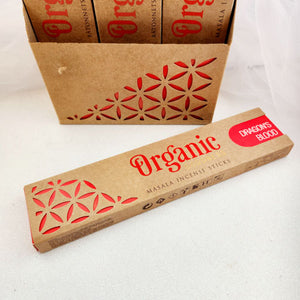 Dragons Blood Organic Masala Incense Sticks (Song of India 15 gr)