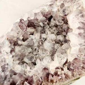 Amethyst Cluster with Polished Edge