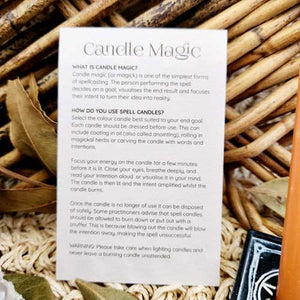 Orange Attraction Spell Candles