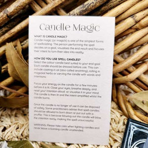 Blue Harmony Spell Candles