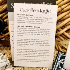 White Healing Spell Candles