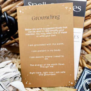 Brown Grounding Spell Candles