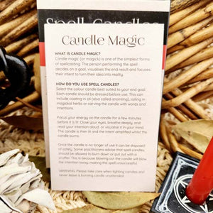 Red Passion Spell Candles