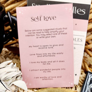 Pink Self Love Spell Candles