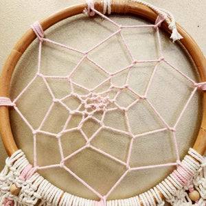 Pink & White Dream catcher 