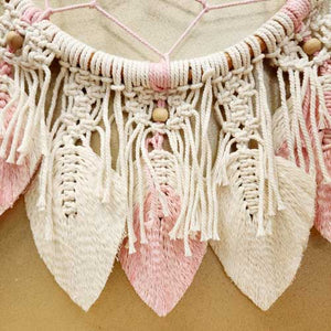 Pink & White Dream catcher 