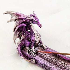 Purple Dragon Incense Holder