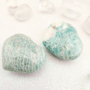 Amazonite Heart