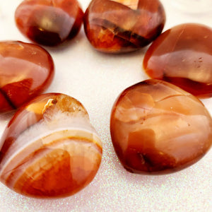 Carnelian/Agate Heart