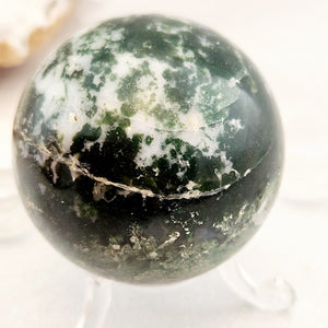 Moss Agate Sphere