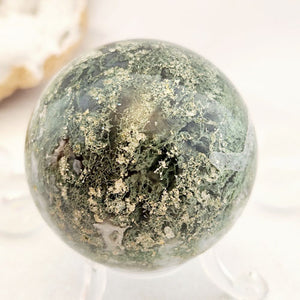 Moss Agate Sphere