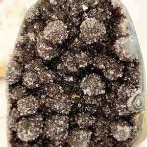 Black Amethyst Standing Druzy