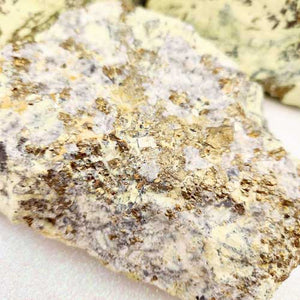 Serpentine with Pyrite Rough Rock