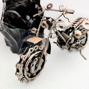 Copper Look Motorbike