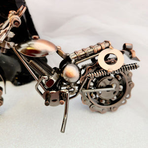 Copper Look Motorbike