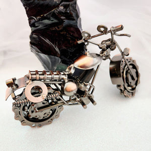 Copper Look Motorbike