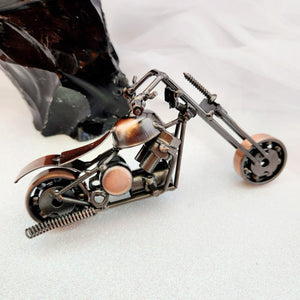 Chopper Copper Look Motorbike