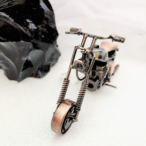 Pan Seat Copper Look Motorbike