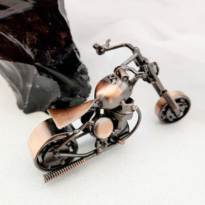 Pan Seat Copper Look Motorbike