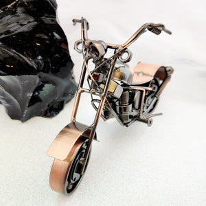 Banana Bar Copper Look Chopper Motorbike