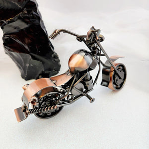 Banana Bar Copper Look Chopper Motorbike