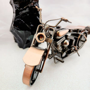 Pan Seat Copper Look Motorbike